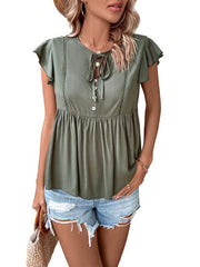 fashion women's European and American design sense shirt - 808Lush