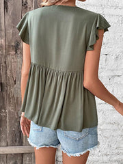 fashion women's European and American design sense shirt - 808Lush