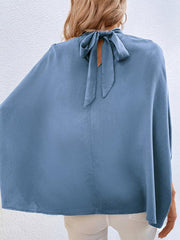 fashion women's temperament solid color shirt - 808Lush