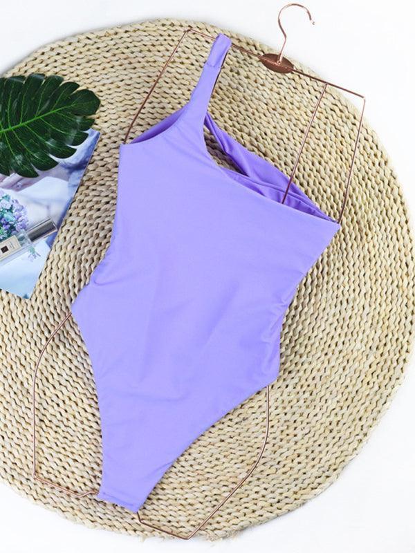 one-piece swimsuit sexy hollow backless - 808Lush