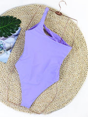 one-piece swimsuit sexy hollow backless - 808Lush