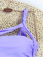 one-piece swimsuit sexy hollow backless - 808Lush