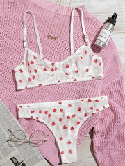 sexy love mesh lingerie set - 808Lush