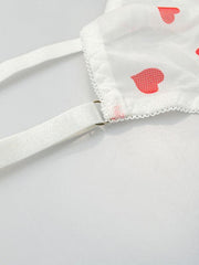 sexy love mesh lingerie set - 808Lush