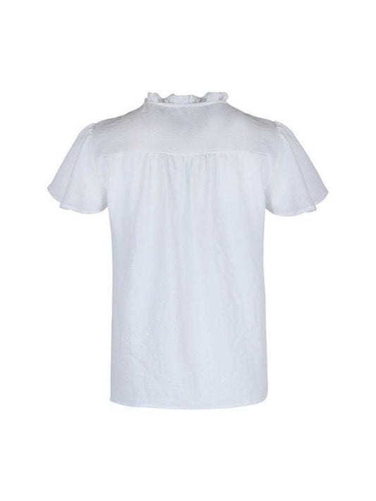 short sleeve embroidered shirt - 808Lush