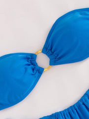 split swimsuit tube top sexy bikini - 808Lush