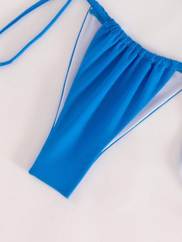 split swimsuit tube top sexy bikini - 808Lush
