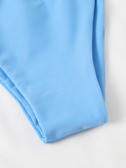 twist bag V drag hollow sexy bikini - 808Lush