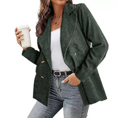 jacket suit button blazer - 808Lush
