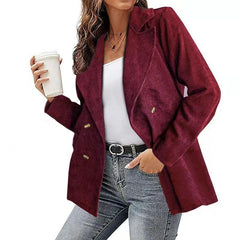 jacket suit button blazer - 808Lush