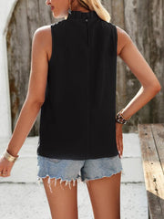 women's elegant sleeveless halter top - 808Lush