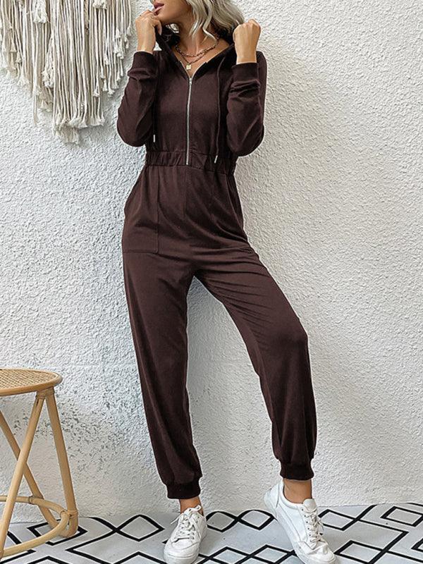 women's workwear casual jumpsuit - 808Lush