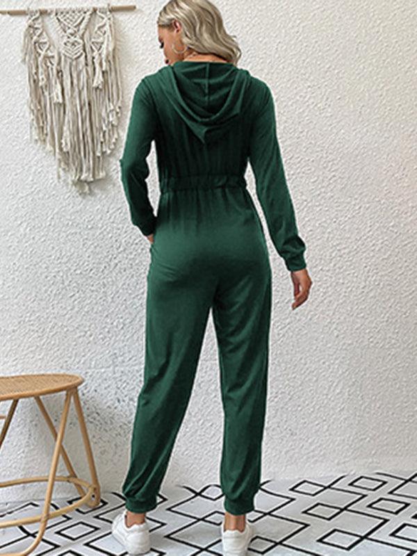 women's workwear casual jumpsuit - 808Lush