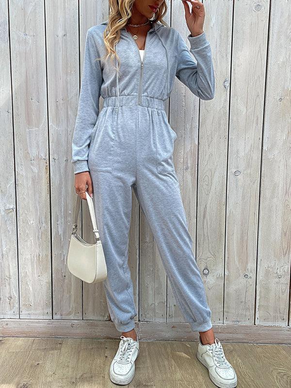 women's workwear casual jumpsuit - 808Lush