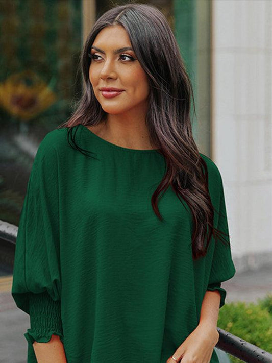 top women's spring loose women's mid-sleeves - 808Lush