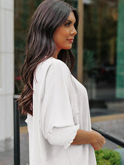 top women's spring loose women's mid-sleeves - 808Lush