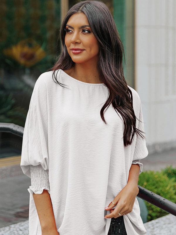 top women's spring loose women's mid-sleeves - 808Lush