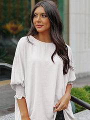 top women's spring loose women's mid-sleeves - 808Lush