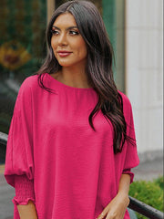 top women's spring loose women's mid-sleeves - 808Lush