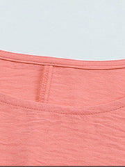 top women's spring loose women's mid-sleeves - 808Lush