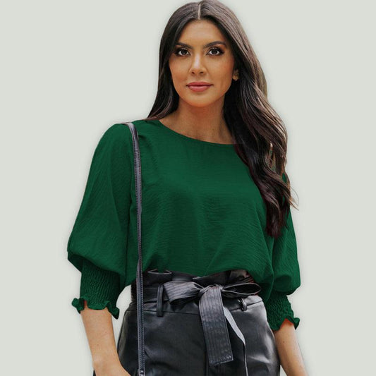 top women's spring loose women's mid-sleeves - 808Lush