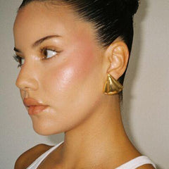 Stainless Steel Seashell Shape Earrings - 808Lush