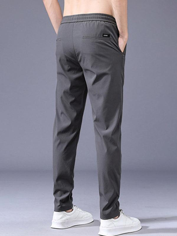 Straight Loose Elastic Boys Non-Iron Casual Pants Cargo Pants - 808Lush