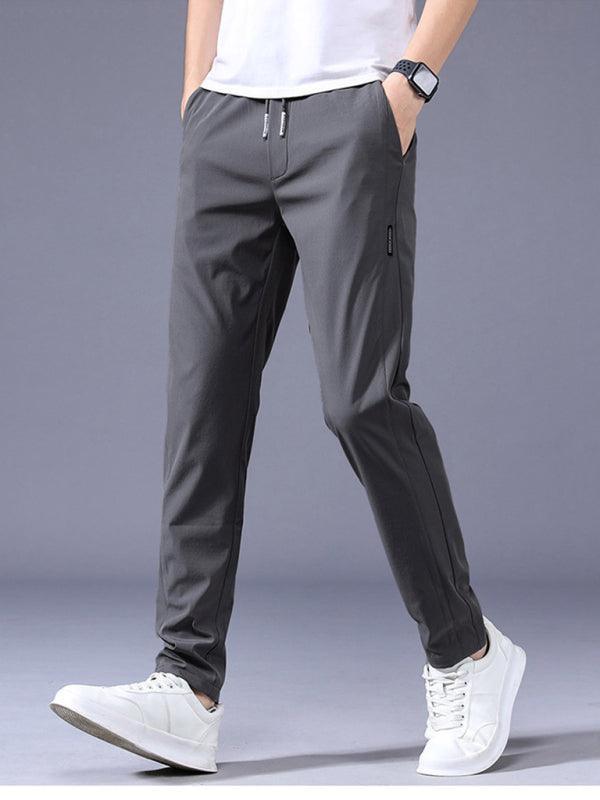 Straight Loose Elastic Boys Non-Iron Casual Pants Cargo Pants - 808Lush