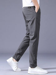 Straight Loose Elastic Boys Non-Iron Casual Pants Cargo Pants - 808Lush