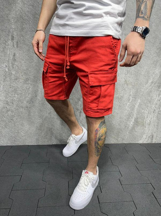 casual multi-pocket men cargo shorts - 808Lush