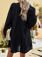Temperament commuting solid color long-sleeved top - 808Lush