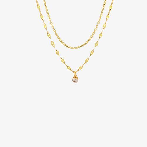 Titanium Steel Double-Layered Necklace - 808Lush