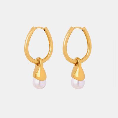 Titanium Steel Huggie Earrings - 808Lush