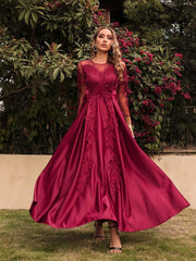Lace Swing Sexy Long Dress Trailing Banquet Dress - 808Lush