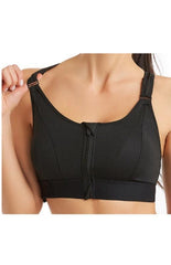 Women's Adjustable Front Zip Sports Bra - 808Lush