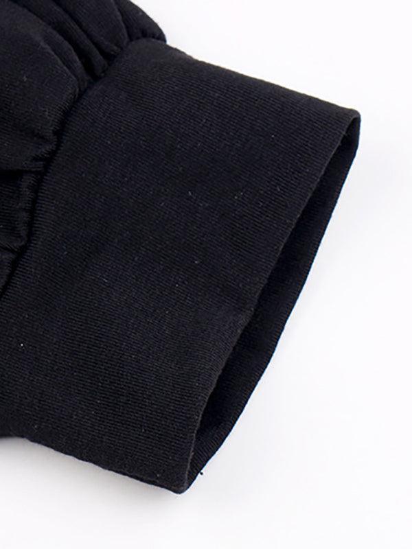 Women's Loose Solid Color Long Sleeve Casual Suit - 808Lush