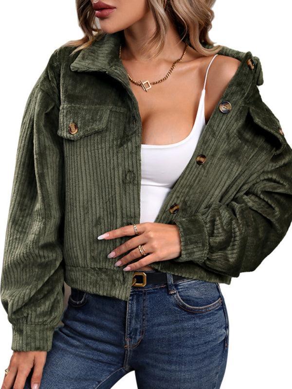Women's Plush Casual Short Jacket - 808Lush