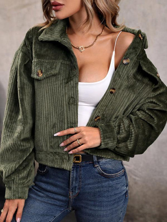 Women's Plush Casual Short Jacket - 808Lush
