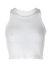 Women's Solid Color Basic Base Layer Stretch Tank Top - 808Lush