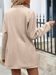 Women's Solid Color Lapel Slim Blazer - 808Lush