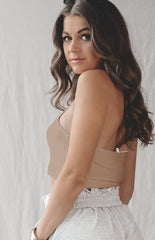 Women's Solid Color Sexy Women's Halter Tank Top - 808Lush