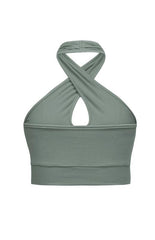 Women's Solid Color Sexy Women's Halter Tank Top - 808Lush