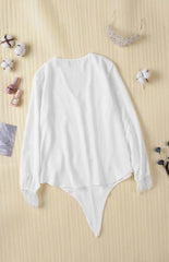 Women's V-Neck Lace Patchwork Solid Color Tie Loose Long Sleeve Chiffon Shirt - 808Lush
