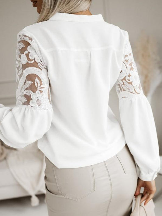 Women Casual lace Shirt - 808Lush