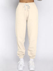 Women's stand-up collar zipper pullover long-sleeved sweatshirt and trousers suit - 808Lush