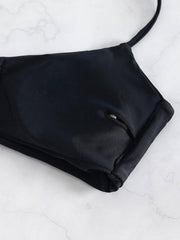 Women's sexy color matching bikini set - 808Lush