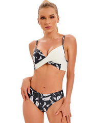 Women's sexy color matching bikini set - 808Lush