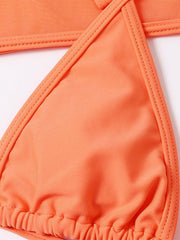 3 Piece Bikini Set Long-sleeved mesh - 808Lush