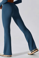 Slim Fit High Waist Long Sports Pants - 808Lush