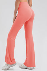 High Waist Straight Active Pants - 808Lush